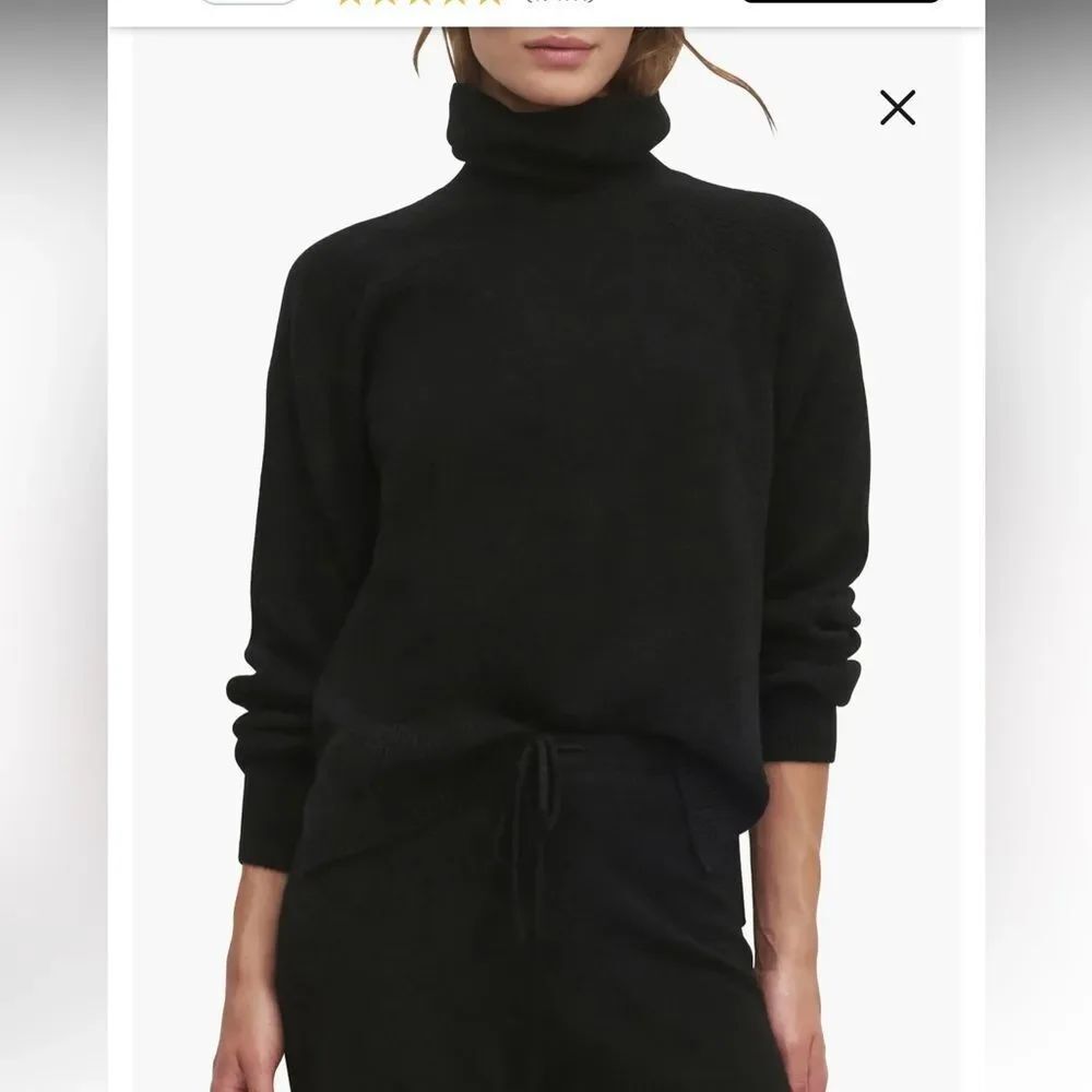 Favorite Daughter the minimalist cashmere turtleneck sweater A